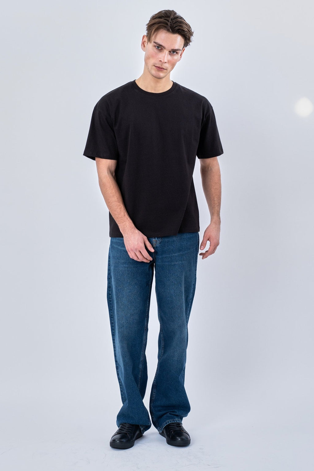 Heavy Boxfit Tee - Black