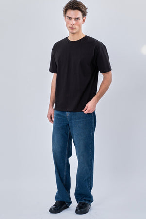Heavy Boxfit Tee - Black