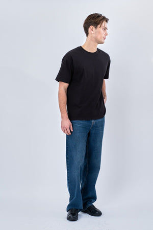 Heavy Boxfit Tee - Black