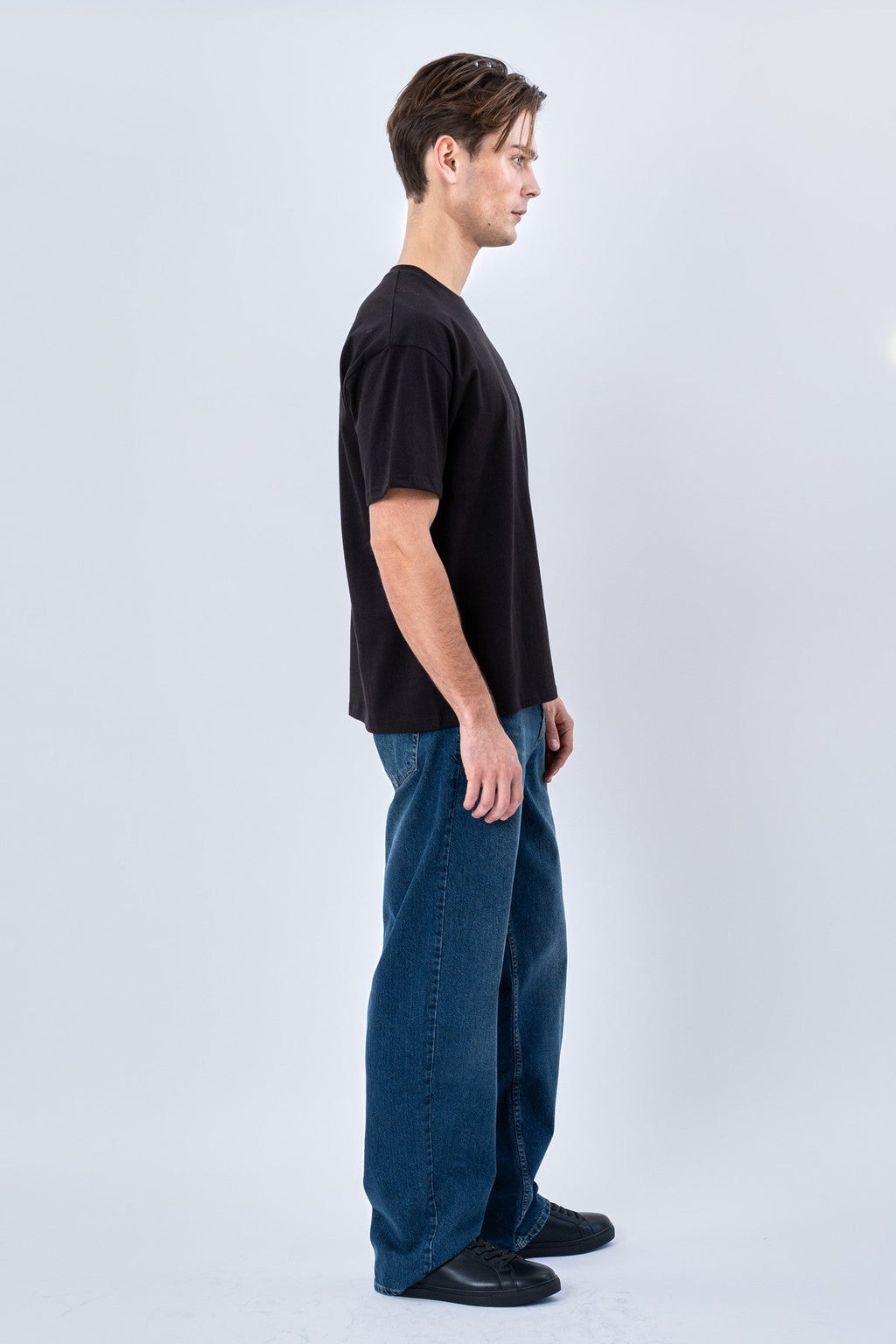 Heavy Boxfit Tee - Black