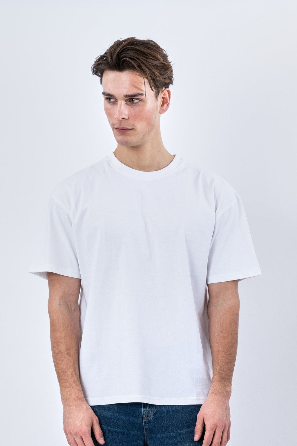 Heavy Boxfit Tee - White