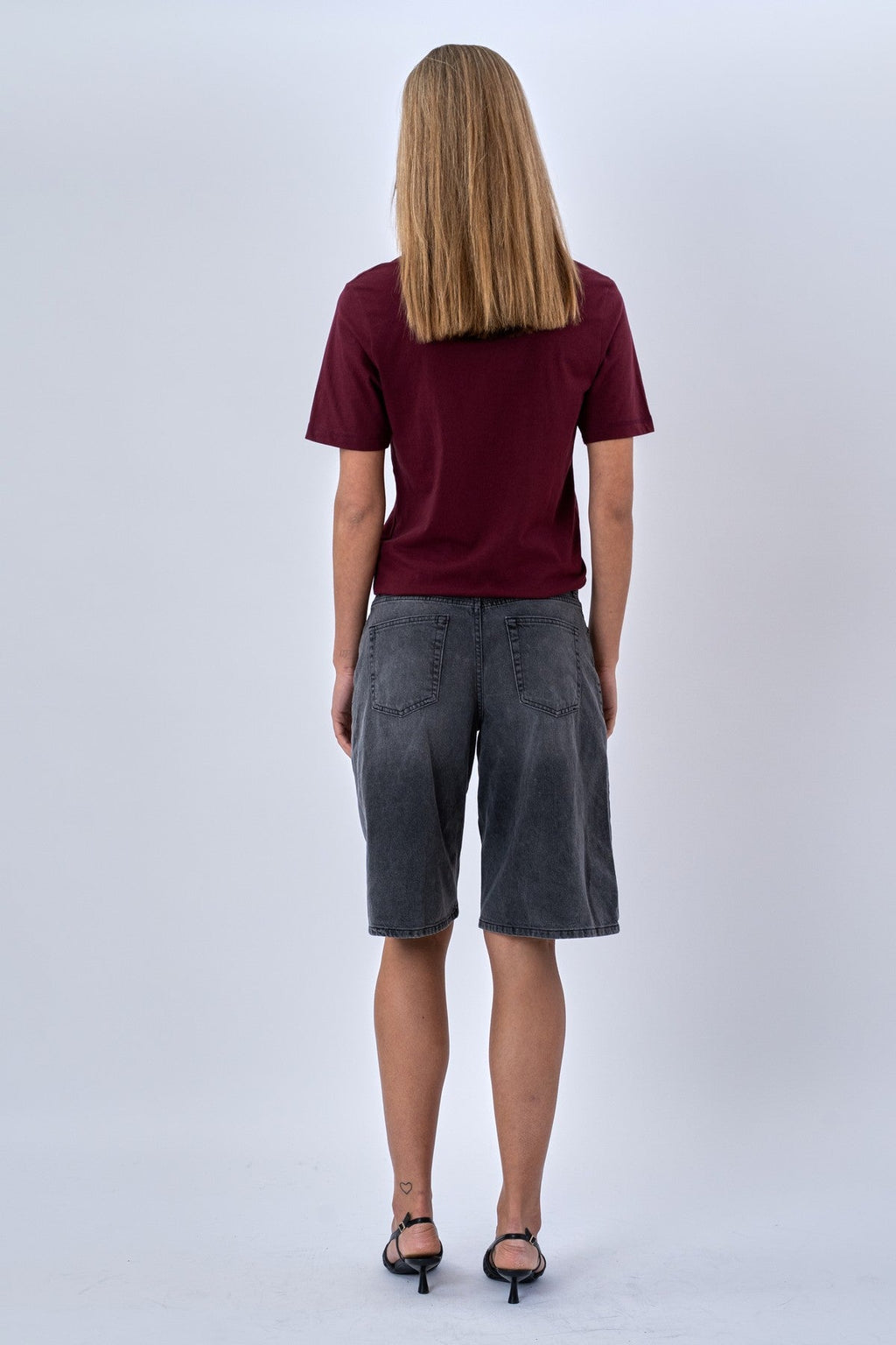 Priateľka Tee - burgundská červená