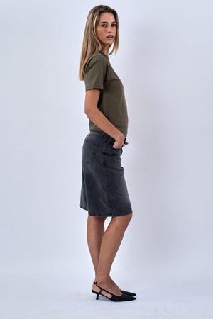 Boyfriend Tee - Army Green