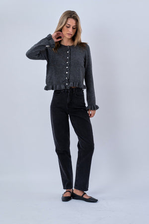 Flora Cardigan - Grey