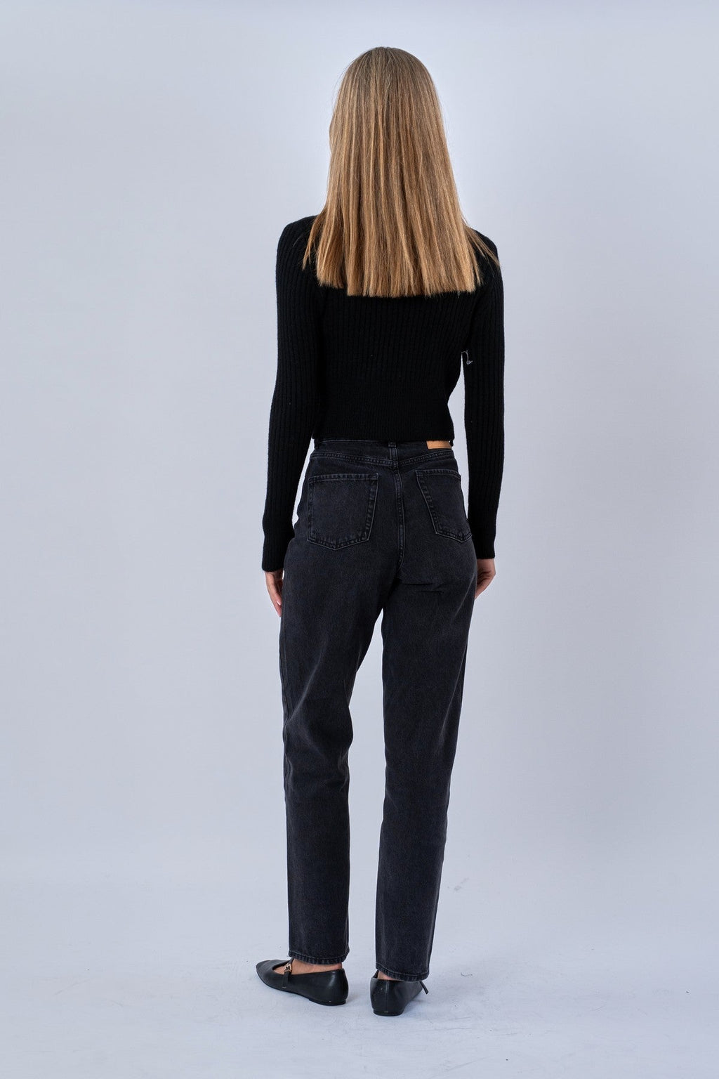 Nova Blouse Knit - Black