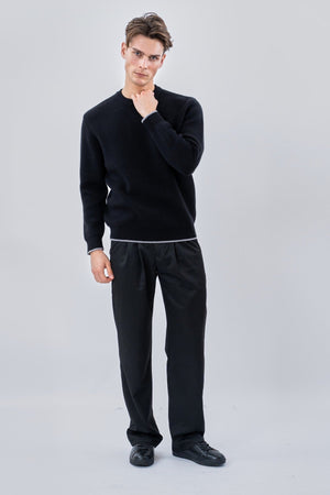 Crewneck Sweater - Black