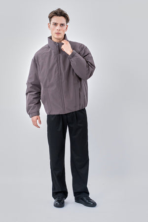 Noah Bomber Jacket - Purple