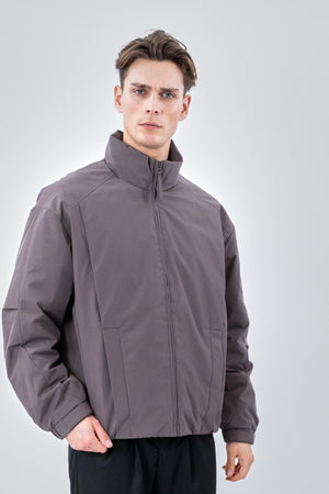 Noah Bomber Jacket - Purple