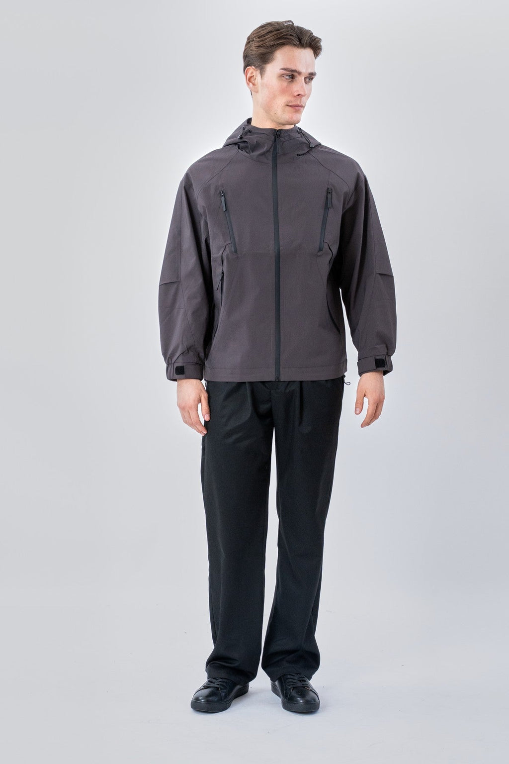 Milo Short Jacket - Dark Brown