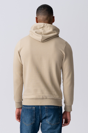 Basic Hoodie Sweat - beige dorcha