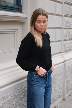 Gabriela Knit - Dubh