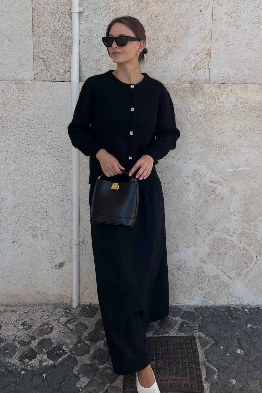 Anna Cardigan - Čierna