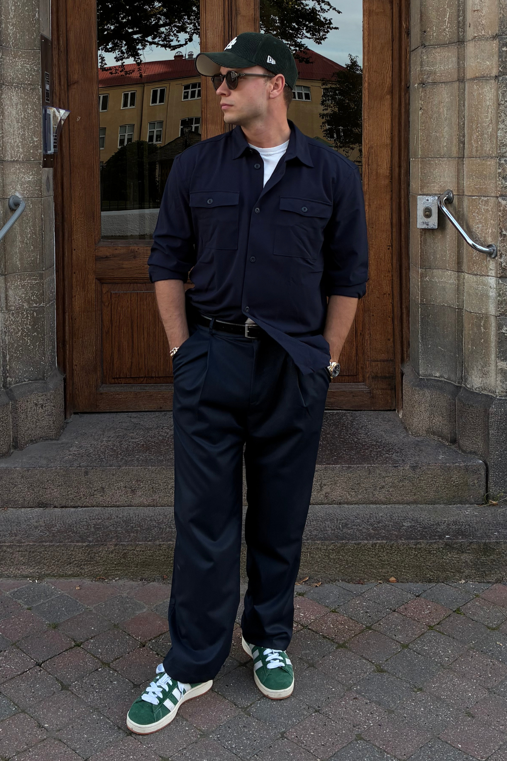 Chris -ovca majica - tamna mornarica