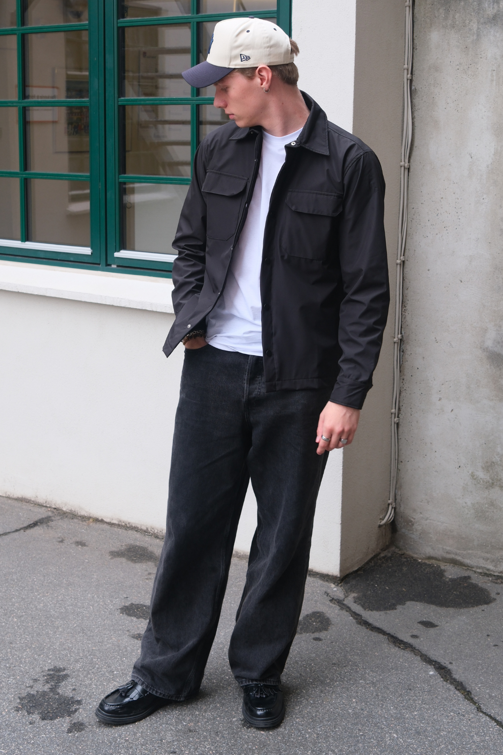Oliver Overshirt - Dubh