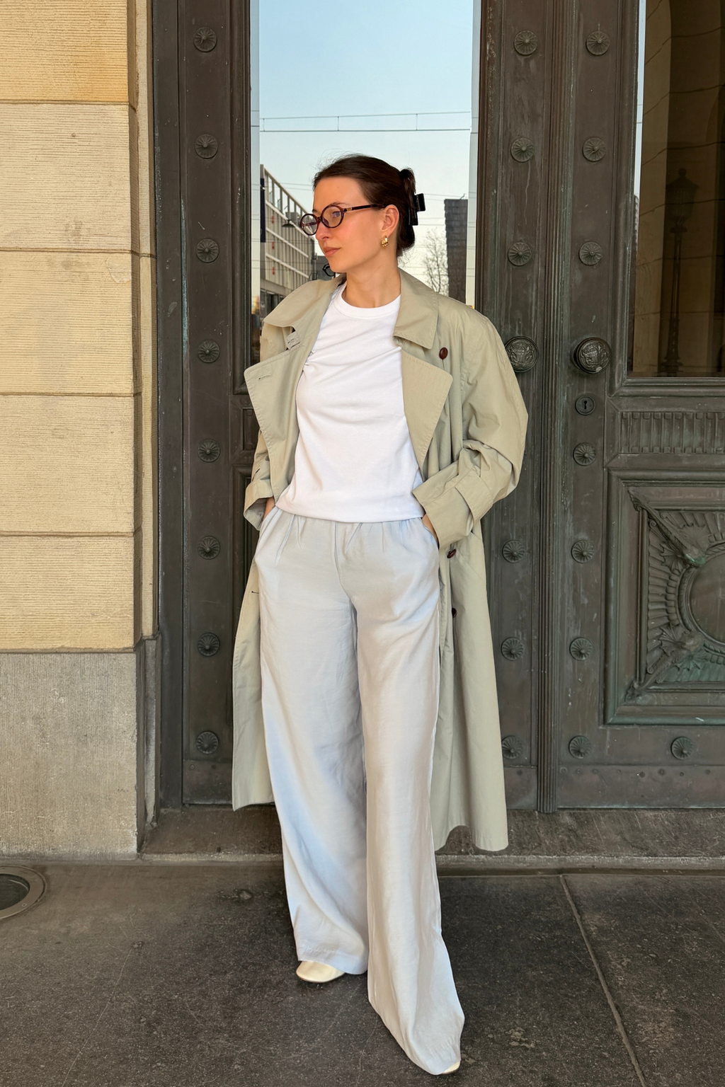 An Mia Pants - Sky Blue
