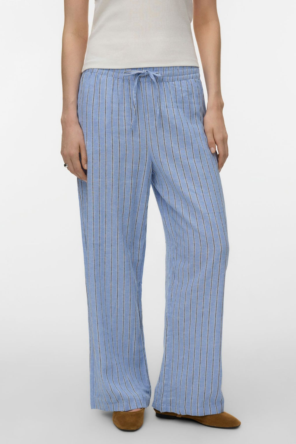 Linn HW Pants - Nevädza Blue-Liva Navy Blazer