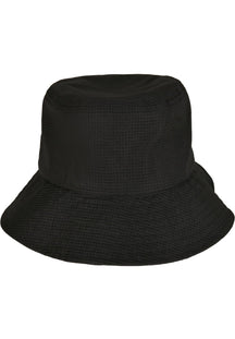 可调节 Flexfit 水桶帽 - 黑色