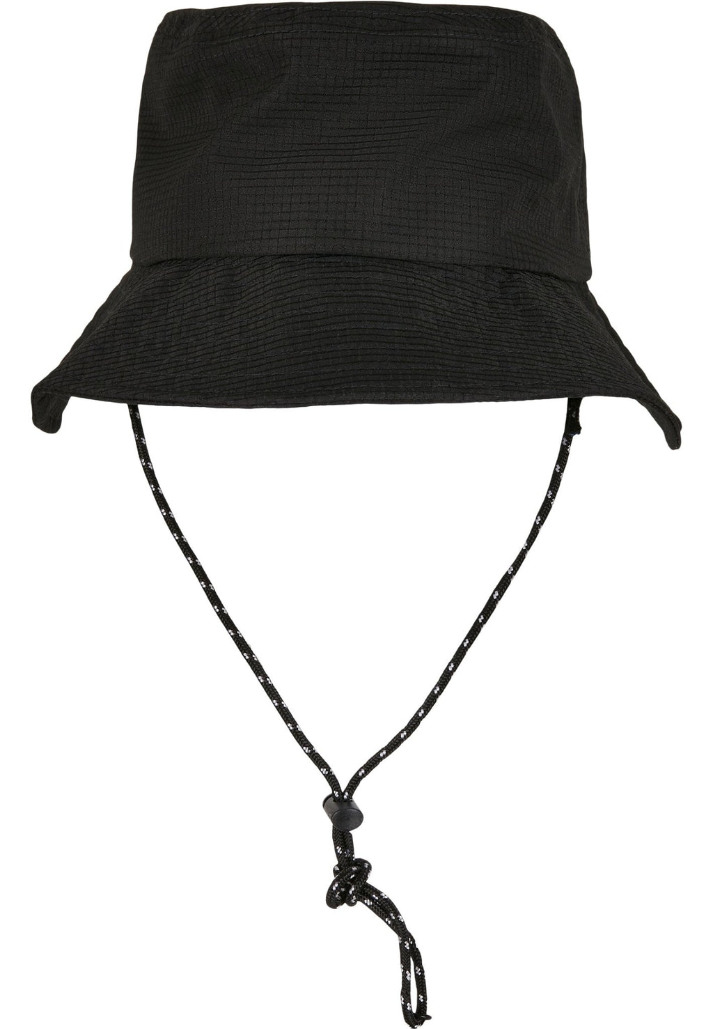 Nastaviteľný klobúk Flexfit Bucket Hat - čierny
