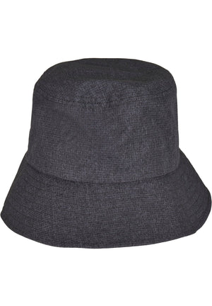 Nastaviteľný klobúk Flexfit Bucket Hat - Heather grey