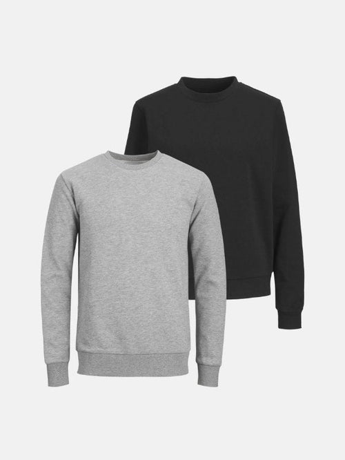 Basic Crewneck Sweat - Package Deal (2 pcs.) - TeeShoppen Group™ - Shirt - TeeShoppen