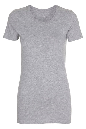 Fitted T-shirt - Oxford Grey