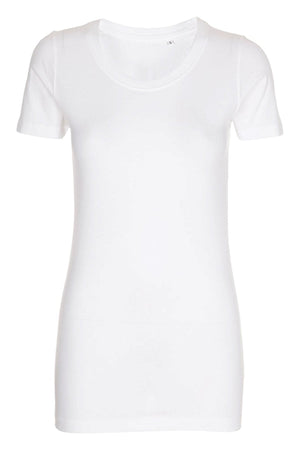 Fitted T-shirt - White