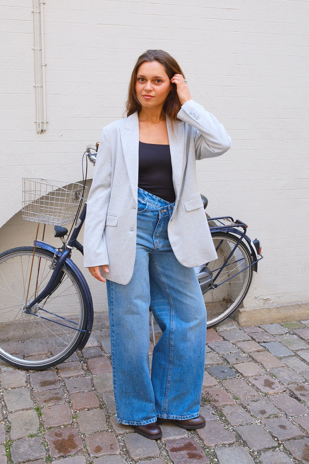 Classic fit Blazer - Light Grey