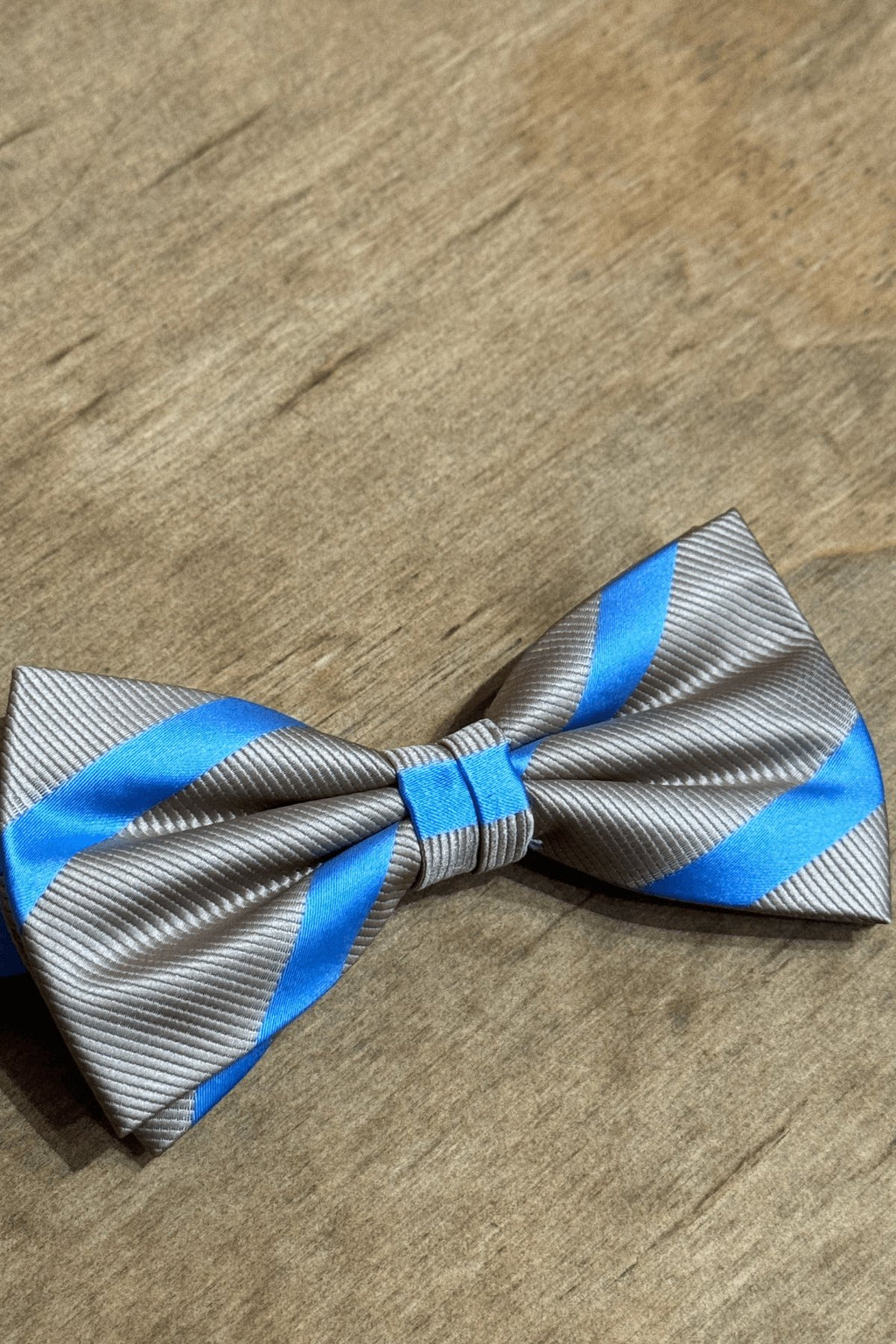 Bowtie - Gold/Light Blue