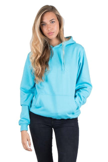 Hoodie buachaill - gorm turquoise