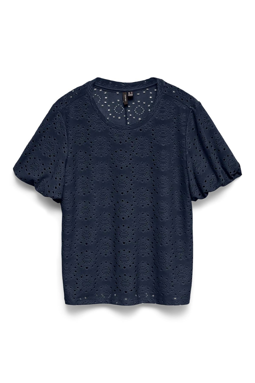 Tassa Balloon Sleeve Top - Navy Blazer