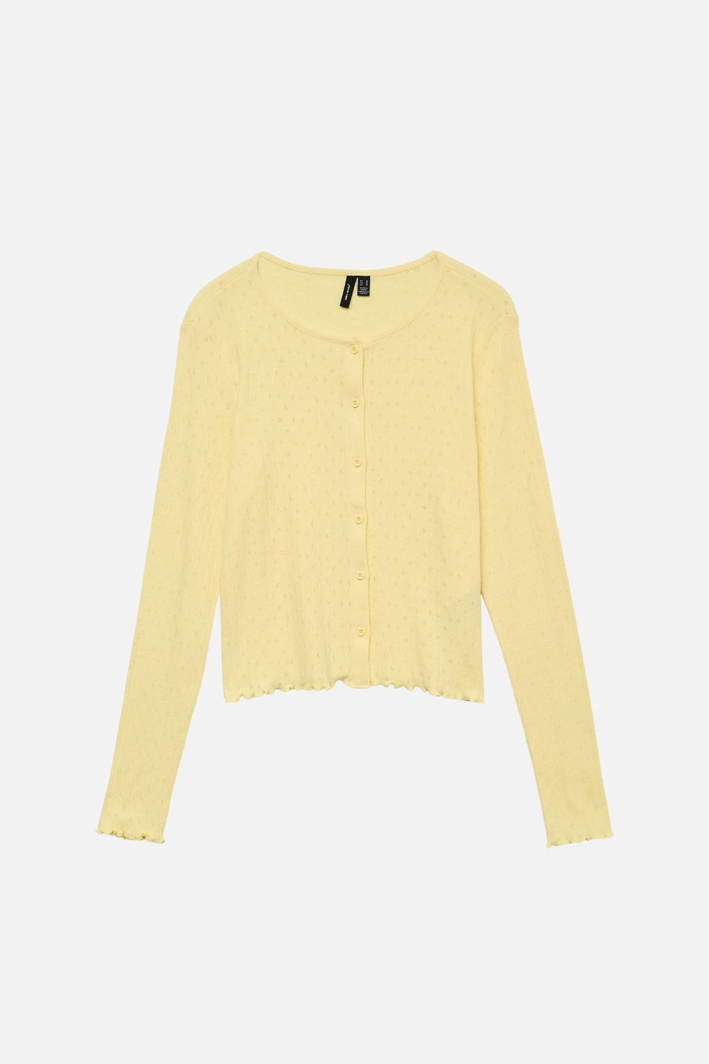 Isa O -Neck Cardigan - Flower anise