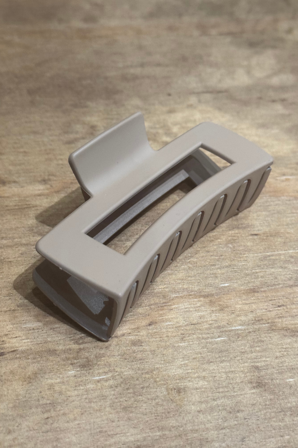 Lina vlasový klip - khaki