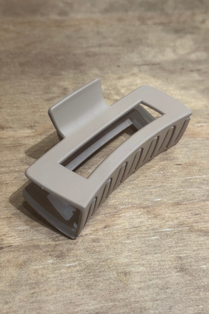 Lina vlasový klip - khaki