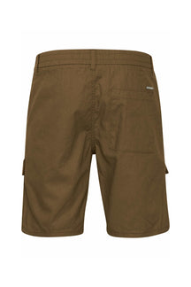 卡戈亚麻短裤 - 棕色