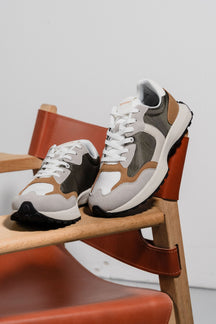 Classic Runner - White/Khaki