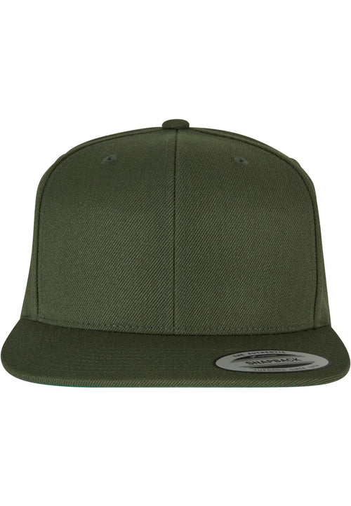 Classic Snapback - Deep Olive - TeeShoppen Group™ - TeeShoppen