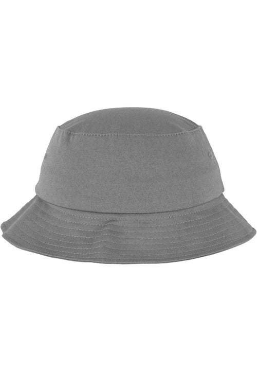 Cotton Twill Bucket Hat - Grey - TeeShoppen Group™ - Accessories - Flexfit