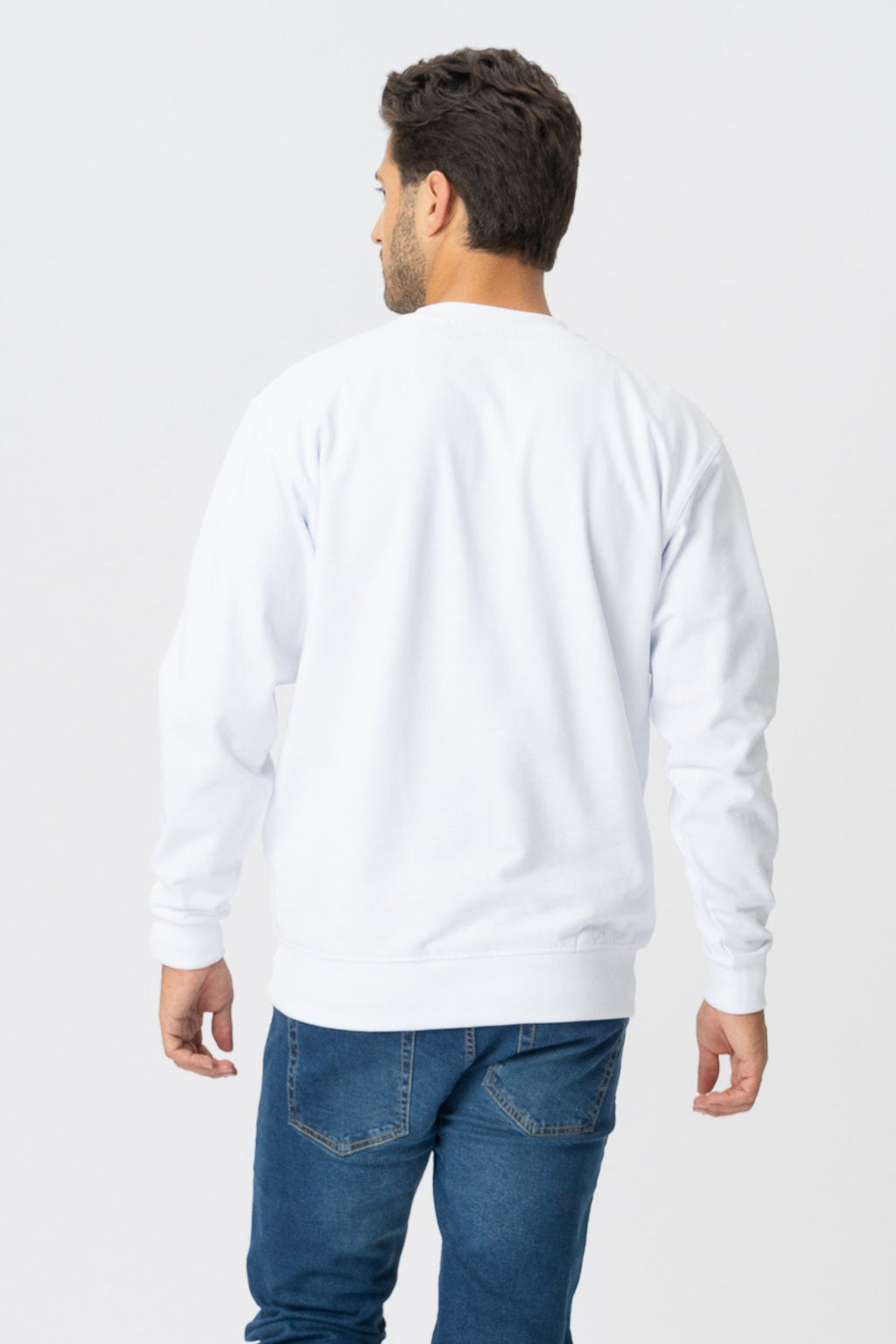 Crewneck Sweater - White