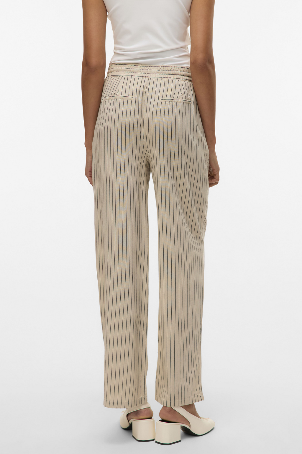 Jesmilo Wide Pants - Silver Lining