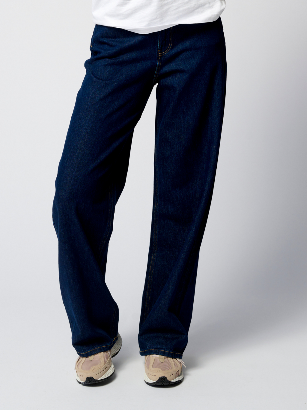 The Original Performance Wide Jeans - Dark Blue Denim