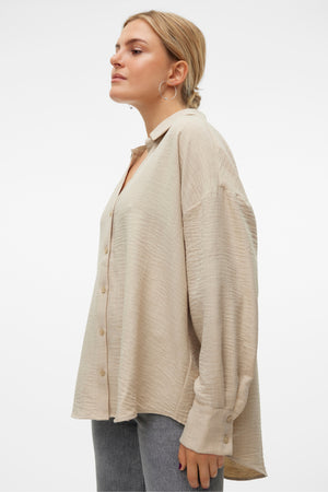 Melaney Queeny košulja - oblačan melange