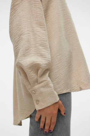 Melaney Queeny košulja - oblačan melange