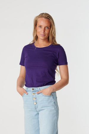 Fitted t-shirt – Purple