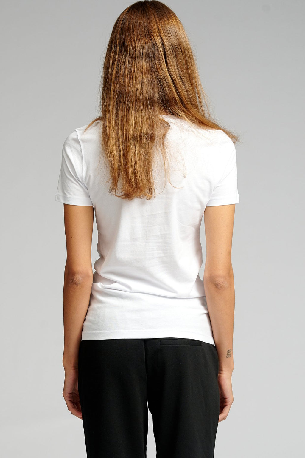 Fitted T-shirt - White