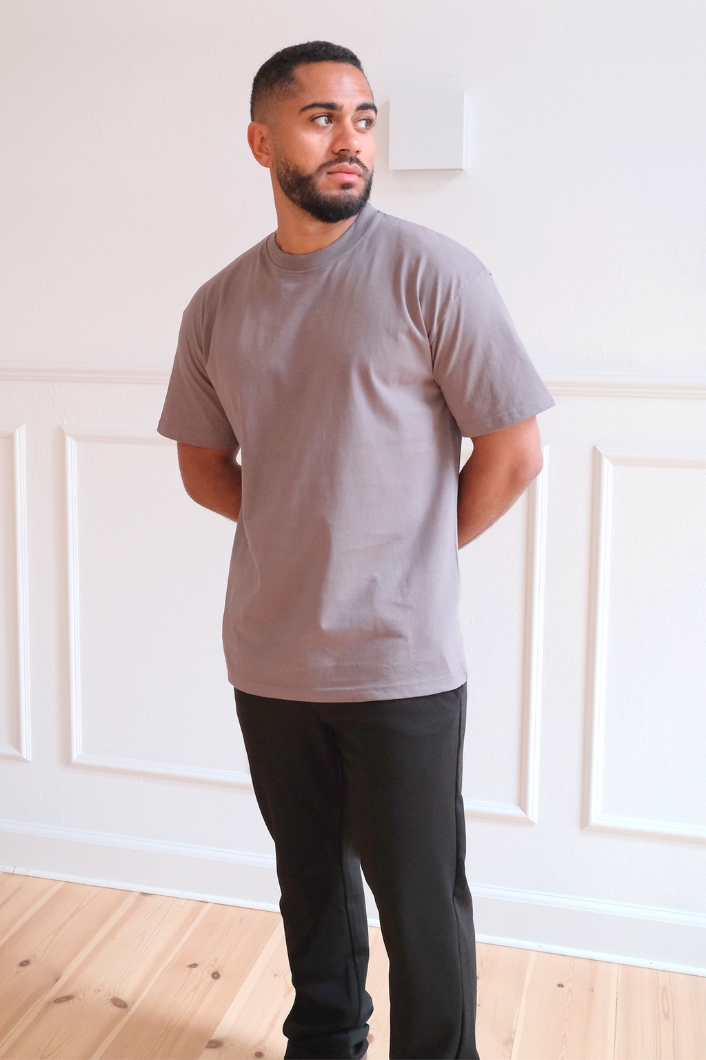Heavy Boxfit Tee - Dark Grey