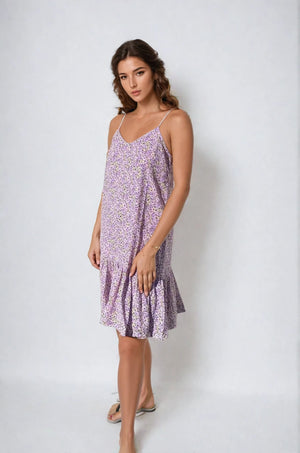 Star Singlet Dress - Lemon Meringue