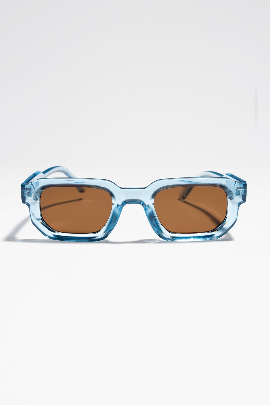 Slnečné okuliare Izzy - modrá/hnedá