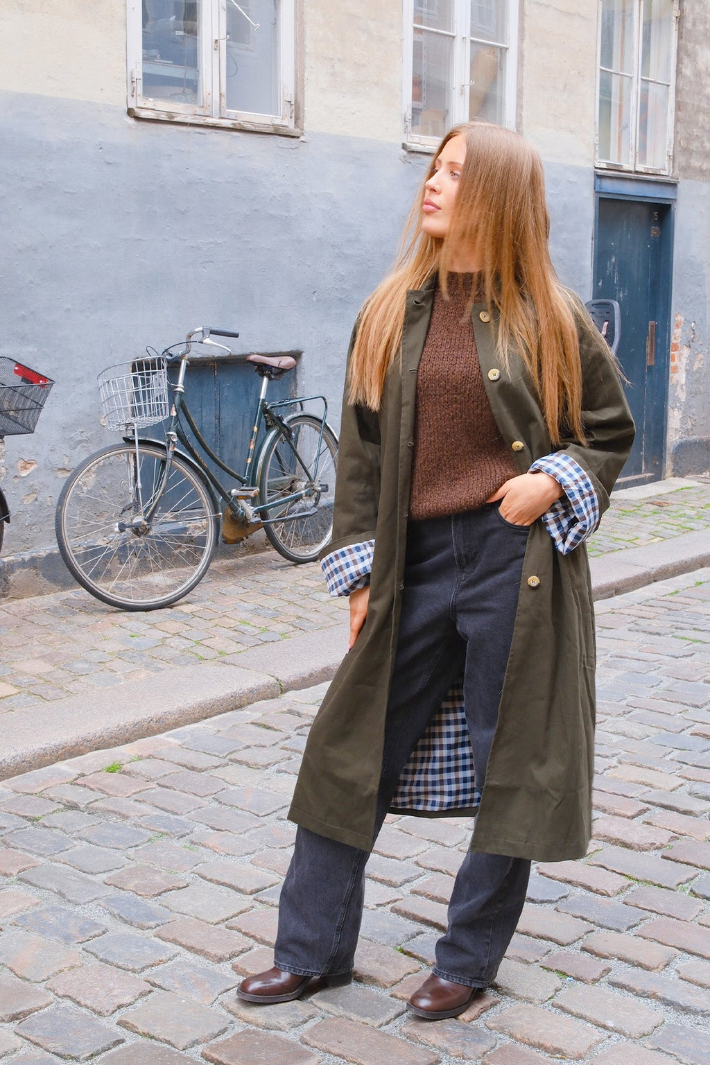 Livia Trenchcoat -  Olive