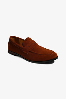 Loafers Suede - Brown