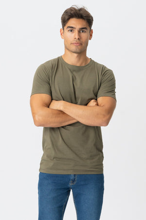 Muscle T-shirt - Army Green - TeeShoppen Group™